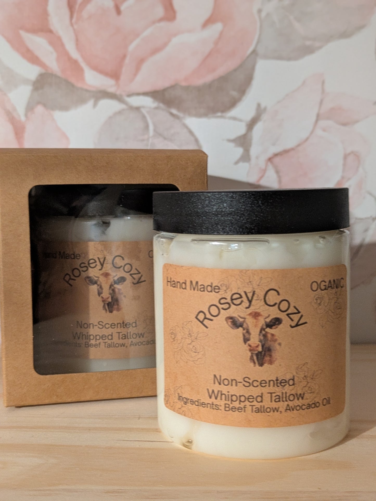 Non-Scented Whipped Tallow 8oz jar