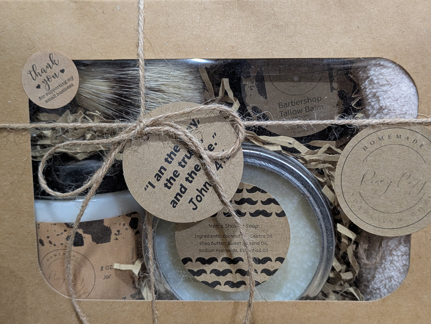 Barbershop Men's Shaving Gift Set + Tallow