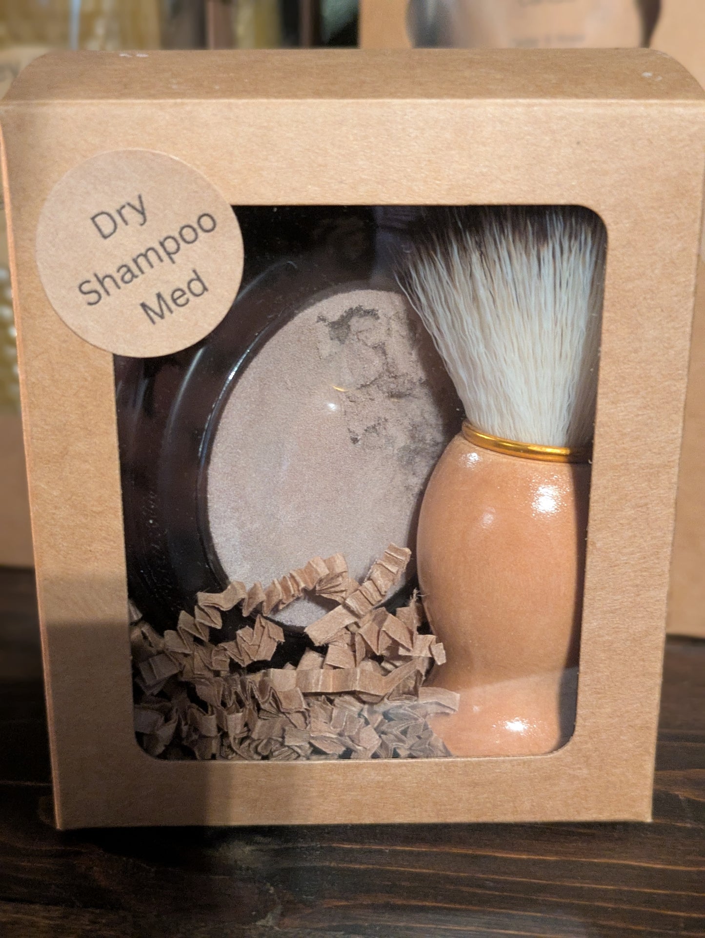 Dry Shampoo for Medium hair with brush