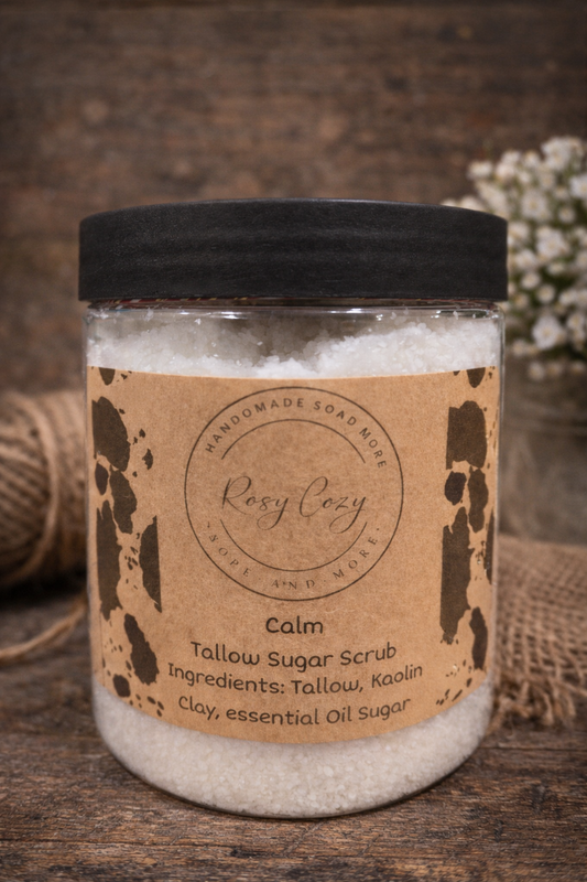 Calm sugar scrub
