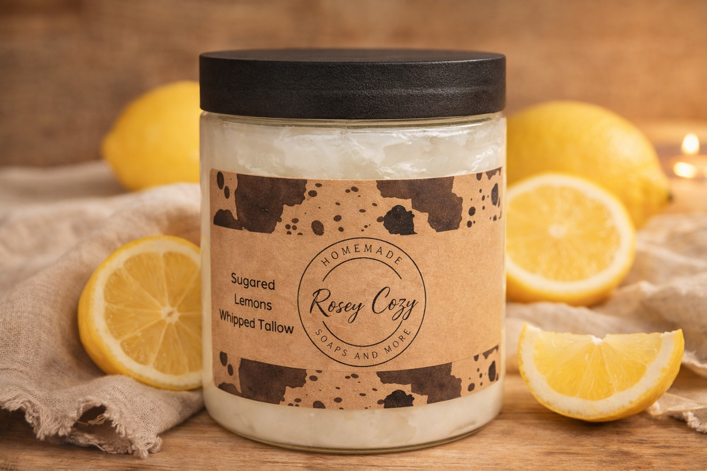 Sugared Lemons Tallow Sugar Scrub