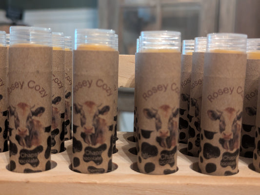 Tallow chapstick (chocolate covered strawberries)