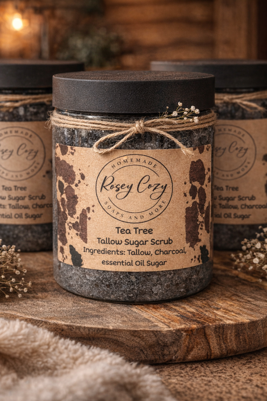 Tea Tree Tallow Sugar Scrub