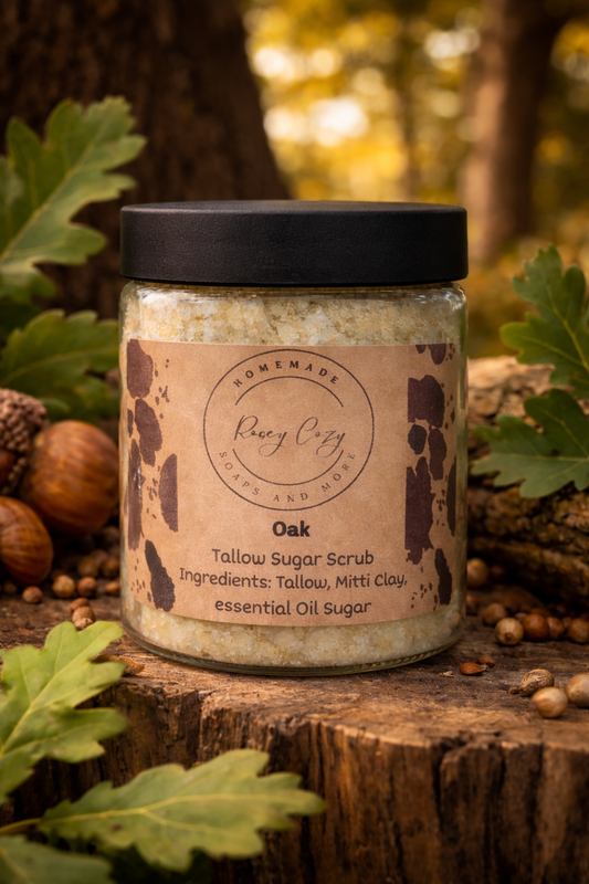 Oak Tallow Sugar Scrub
